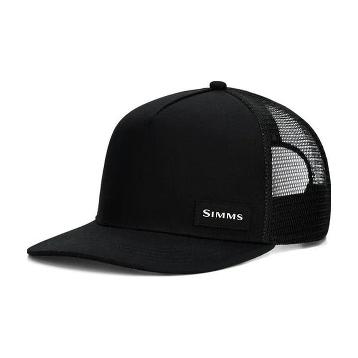 Simms High Crown Flatbill - Black - Hats - Fly Fish Food