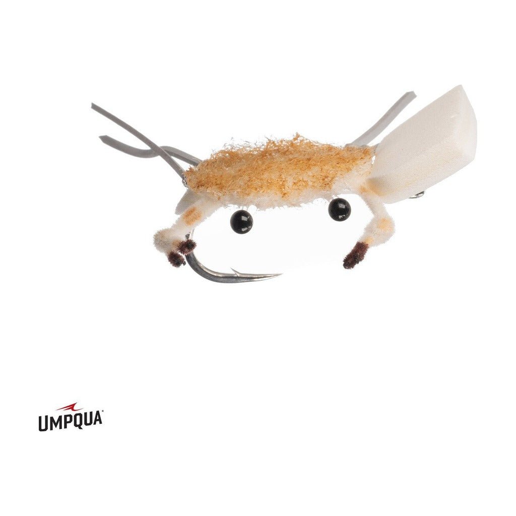 Contraband Floating Crab - White - Flies - Fly Fish Food