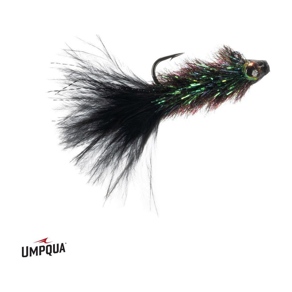 Balanced $ Minnow - Black - Flies - Fly Fish Food