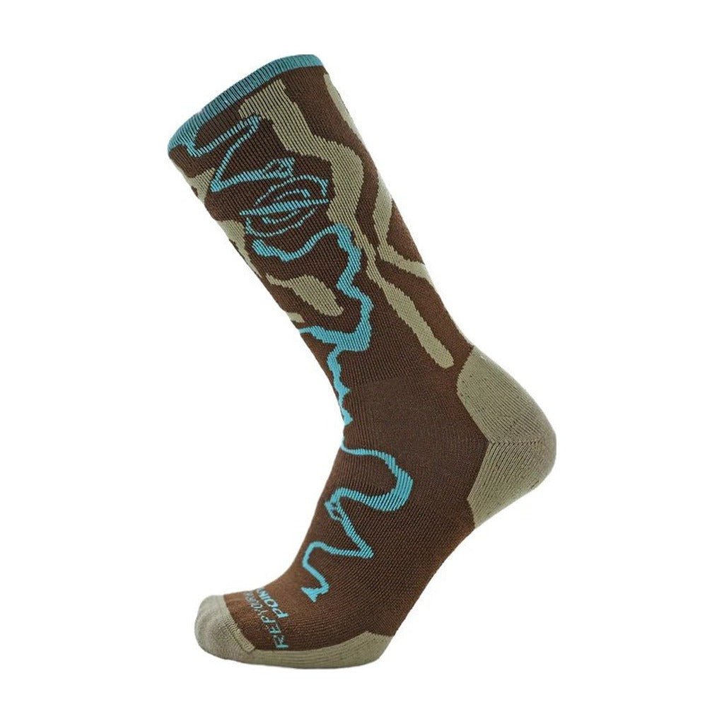 RepYourWater Trout Socks - River Topo - Apparel - Fly Fish Food