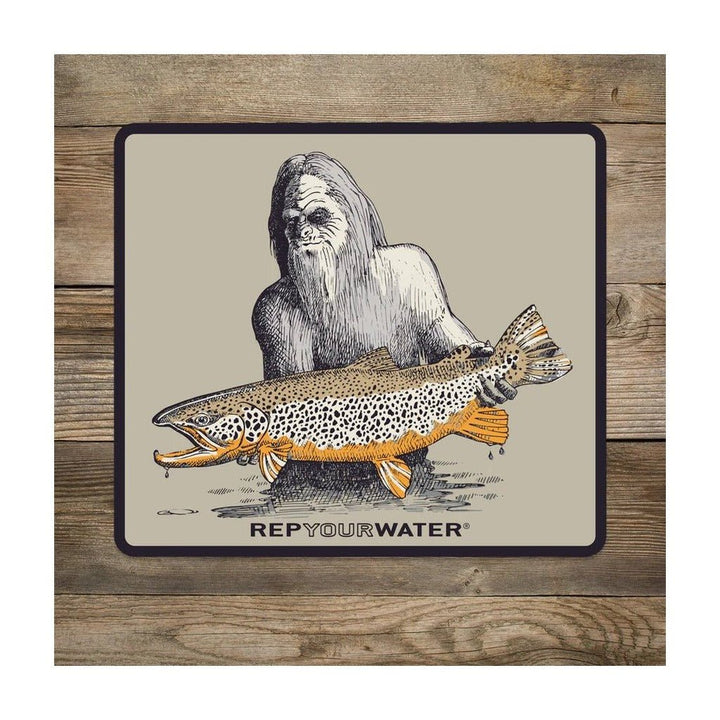 Rep Your Water - Hero Squatch Sticker - Stickers - Fly Fish Food
