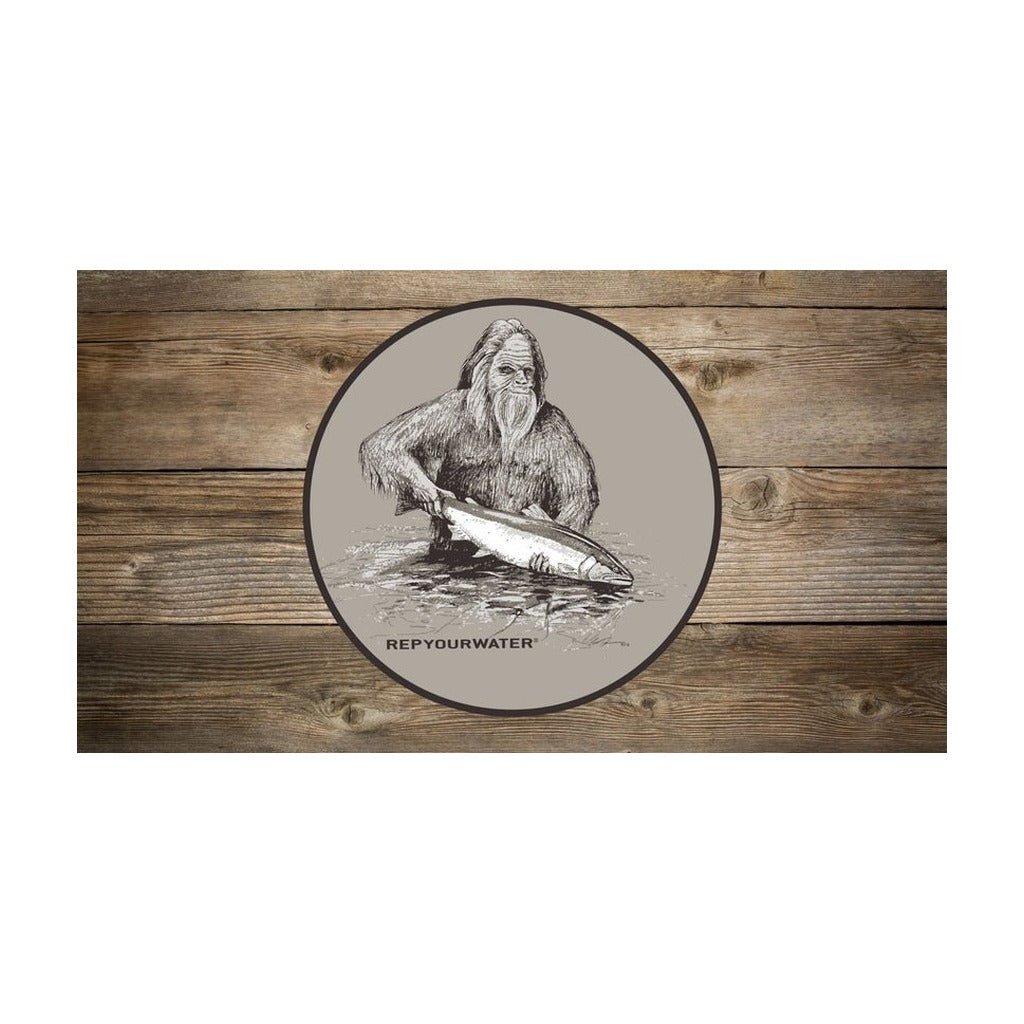 Rep Your Water - Squatch and Release Sticker - Stickers - Fly Fish Food