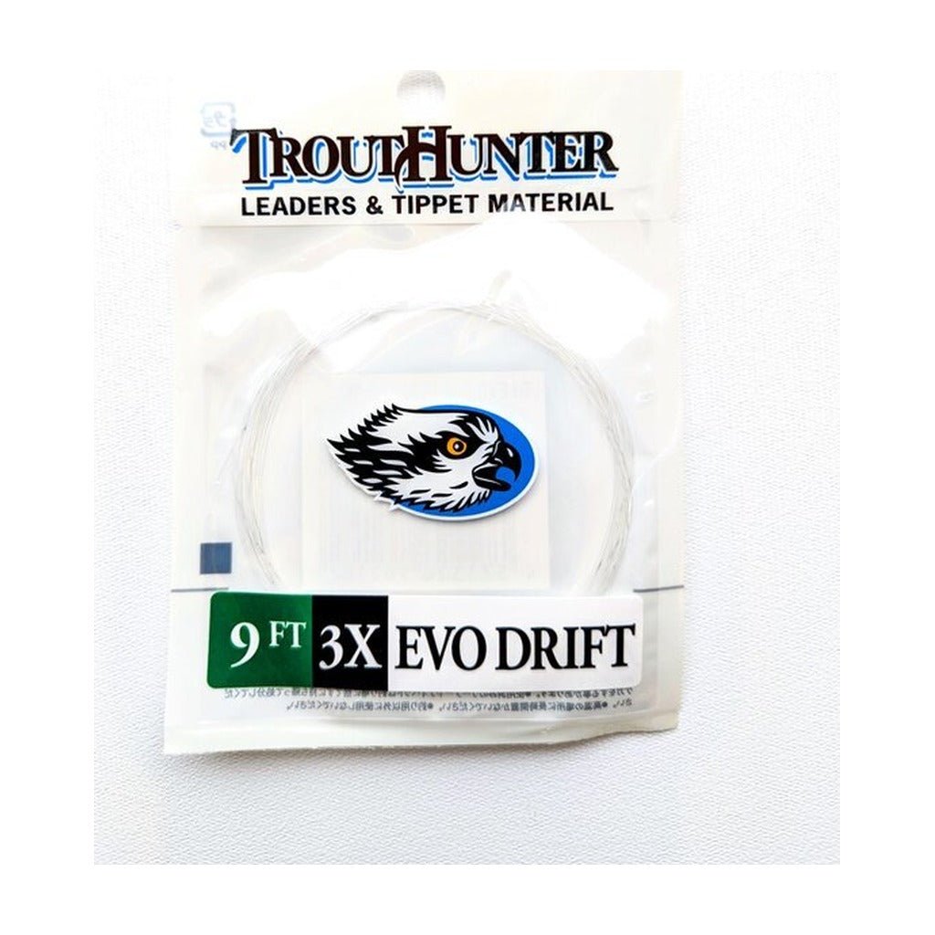 NO LOOP Trout Hunter EVO Drift Leader - Tippet, Leader &amp; Accessories - Fly Fish Food