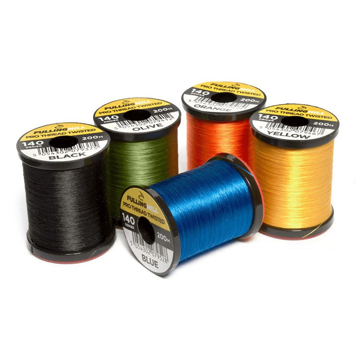 Pro Thread Twisted 140 Den - Thread - Fly Fish Food