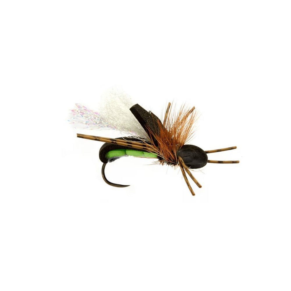 Bubba's Foam Assassin Black & Green - Flies - Fly Fish Food
