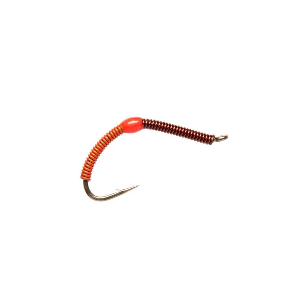 Wire Worm Red & Copper Brown - Flies - Fly Fish Food