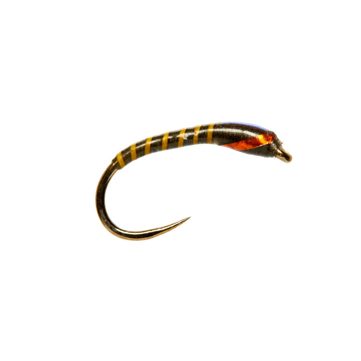 Crank Shank Buzzer Olive Barbless - Flies - Fly Fish Food