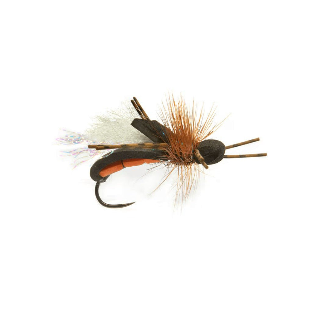 Bubba's Foam Assassin Black & Orange - Flies - Fly Fish Food