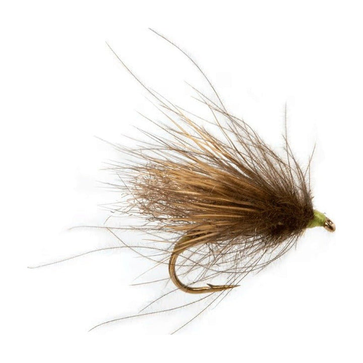 Dusty Old Bat Caddis Dark Tan Barbless - Flies - Fly Fish Food