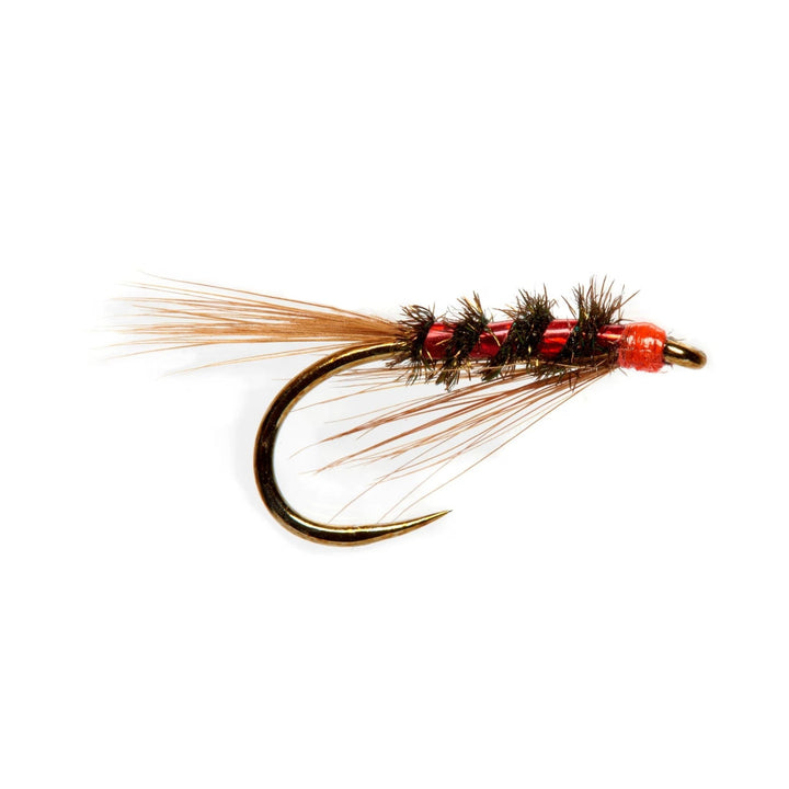 Red Holo Diawl Bach Barbless - Flies - Fly Fish Food