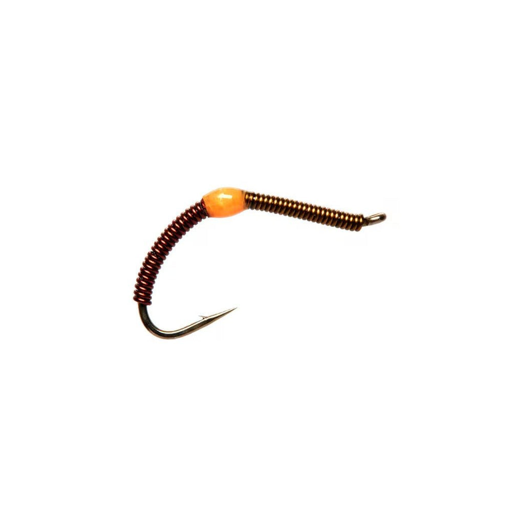 Wire Worm Copper Brown & Olive - Flies - Fly Fish Food