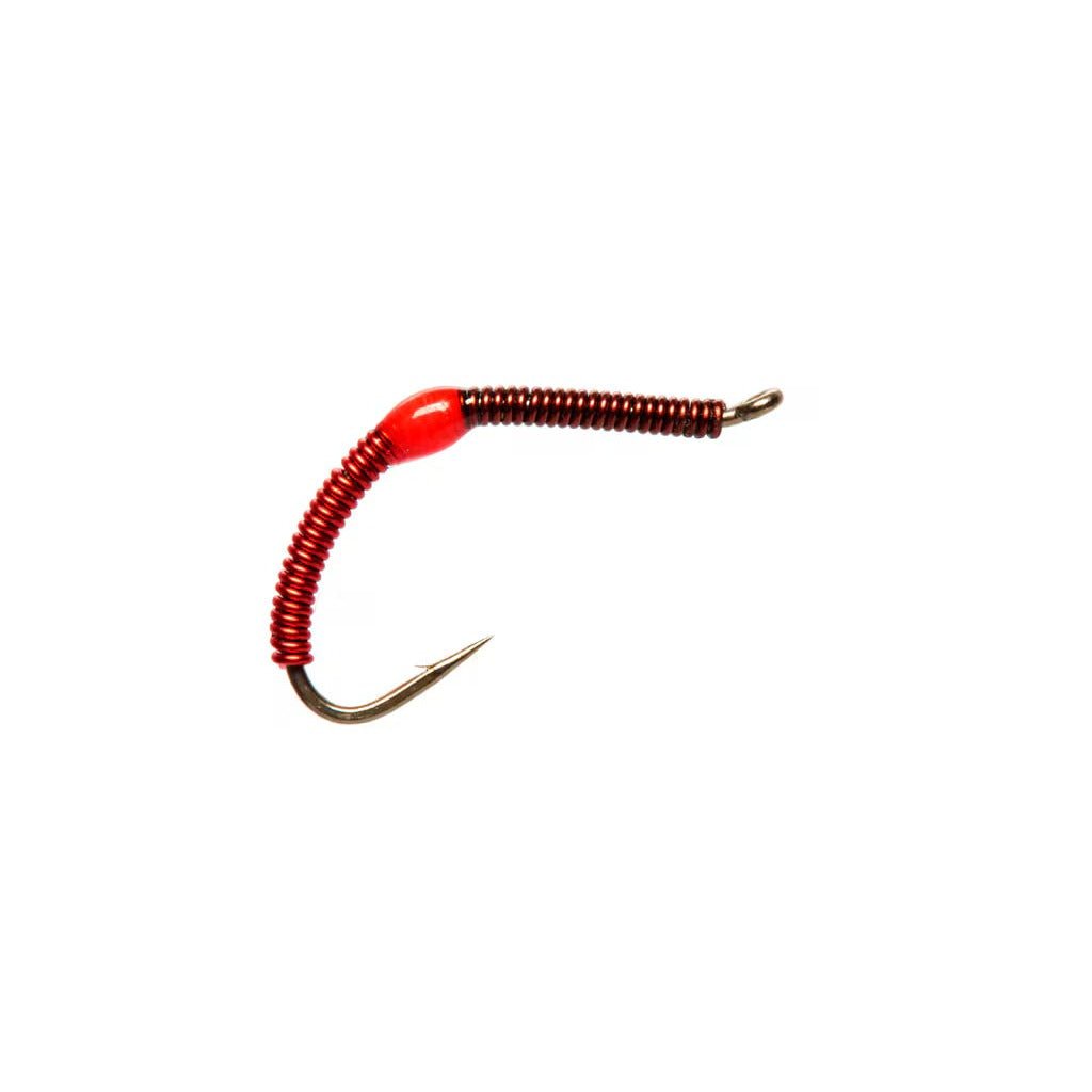 Wire Worm Rust &amp; Copper Brown - Flies - Fly Fish Food