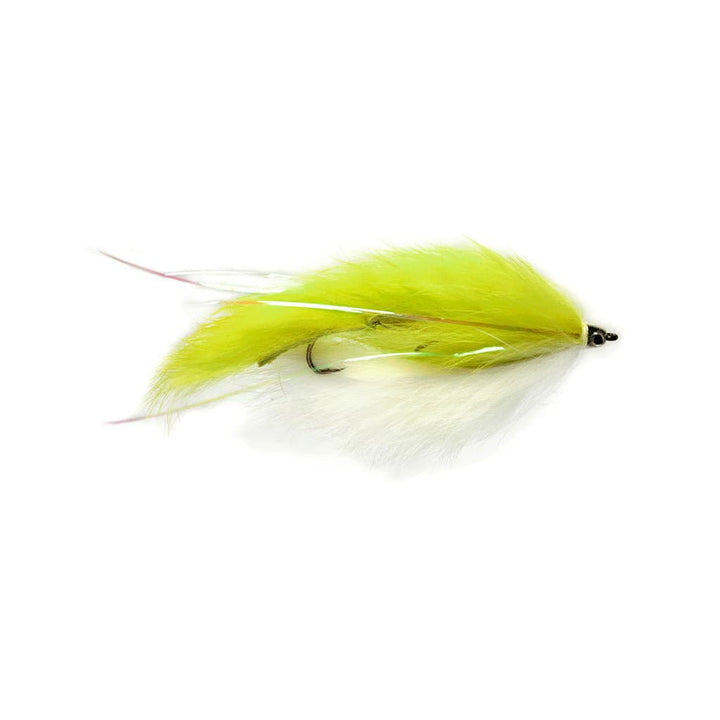 Mini Dali Llama Chartreuse &amp; White - Flies - Fly Fish Food