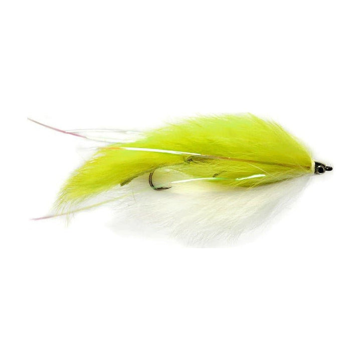 Mini Dali Llama Chartreuse &amp; White - Flies - Fly Fish Food
