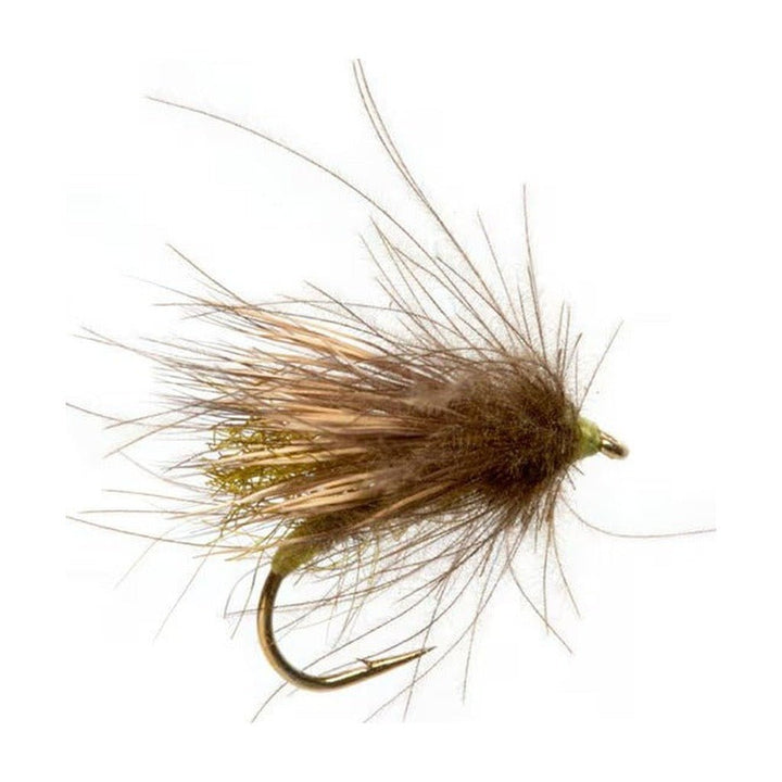 Dusty Old Bat Caddis Olive Barbless - Flies - Fly Fish Food