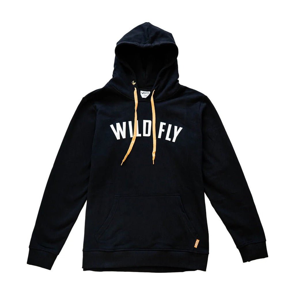 Wild Fly - Legacy Hoodie - Black - Apparel - Fly Fish Food