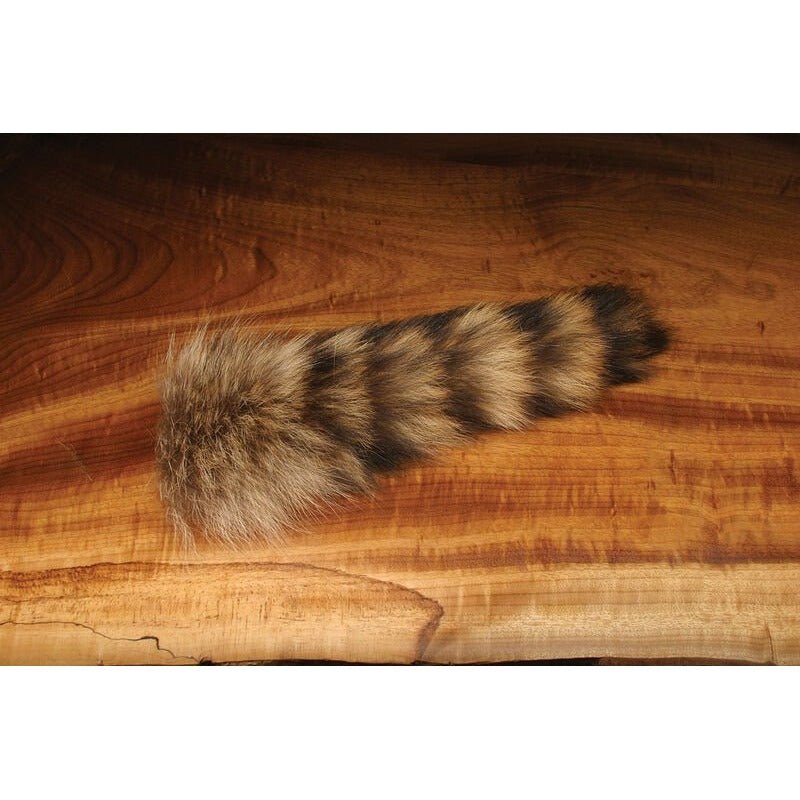 Complete Raccoon Tail - Hair &amp; Fur - Fly Fish Food
