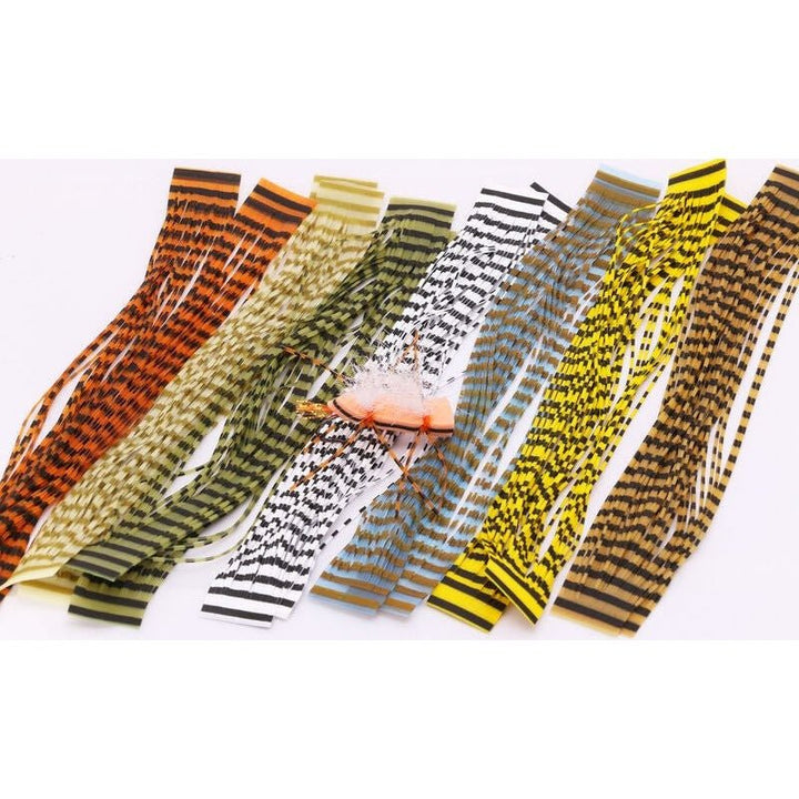 Double Barred Heavy Duty Silicone Legs - Synthetic Fibers &amp; Flash - Fly Fish Food