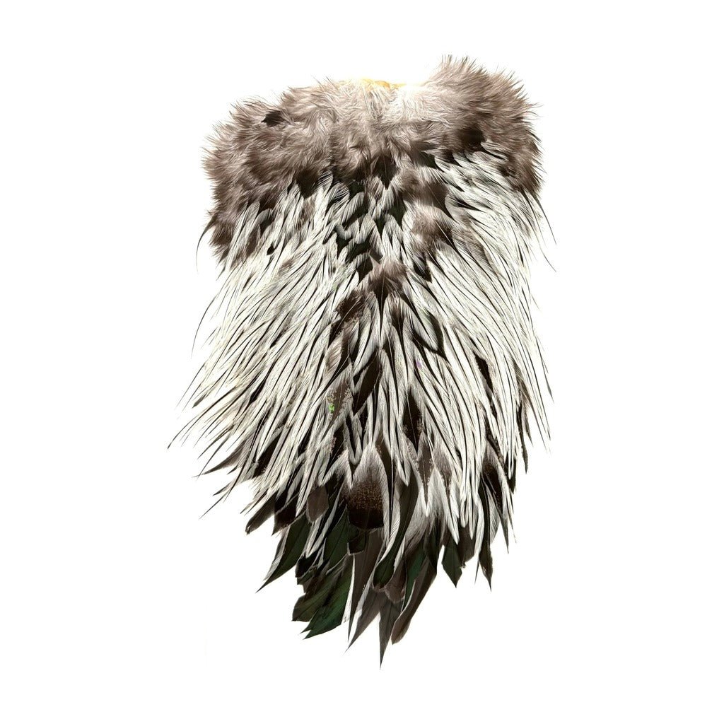 Whiting Brahma Rooster Saddle - Feathers & Marabou - Fly Fish Food