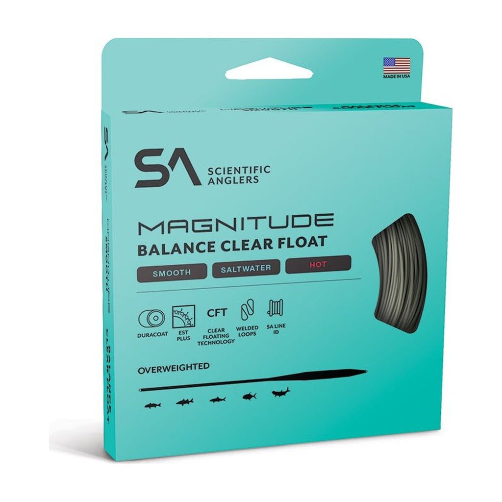 Scientific Anglers - Magnitude Smooth Balance Fly Line - Full Clear - Fly Lines - Fly Fish Food