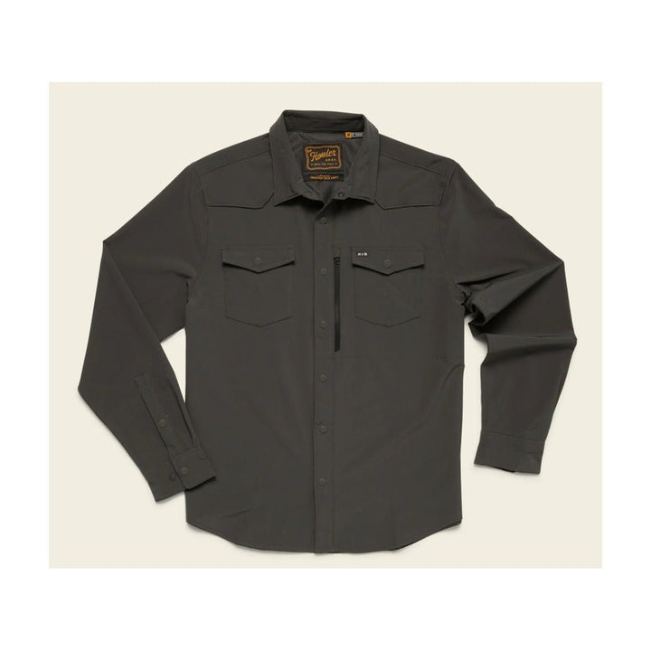Howler Bros - Emerger Tech Longsleeve - Antique Black - Apparel - Fly Fish Food