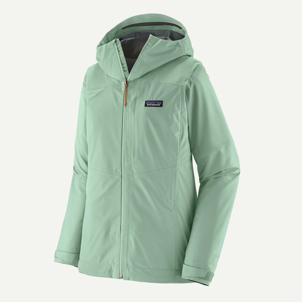 Patagonia - W's Boulder Fork Rain Jacket - Thin Ice - Apparel - Fly Fish Food