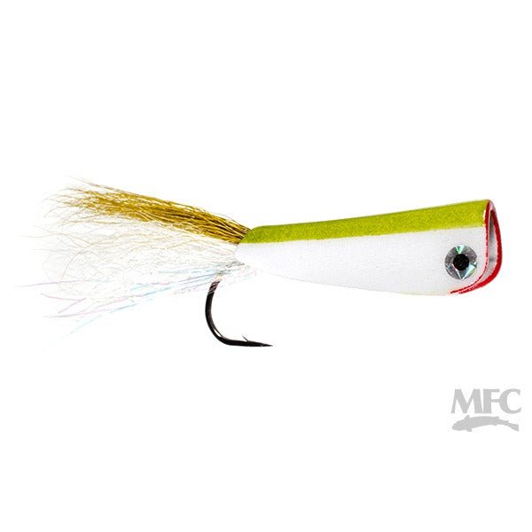 Crease Fly - Olive/White - Flies - Fly Fish Food