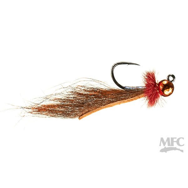 Mayer's Jig Mini Leech Lucent - Rust - Flies - Fly Fish Food