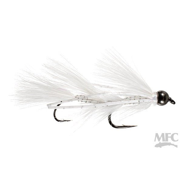 Galloup's Micro Peanut Envy - White - Flies - Fly Fish Food