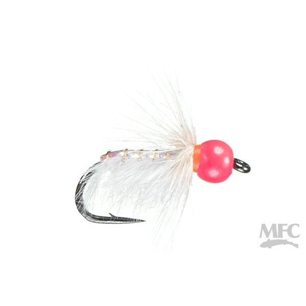 Hot Bead Soft Hackle Ray - Gray/Hot Pink - Flies - Fly Fish Food