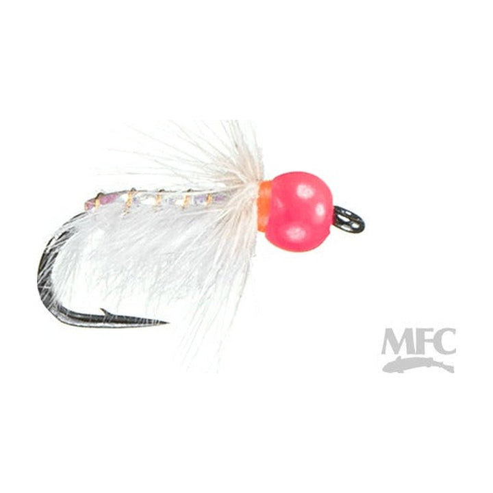 Hot Bead Soft Hackle Ray - Gray/Hot Pink - Flies - Fly Fish Food