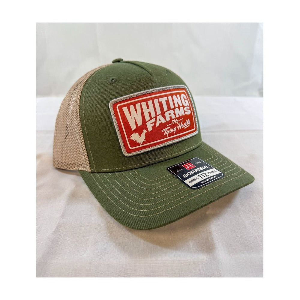 Whiting Farms Snap Back Hat - Olive - Hats - Fly Fish Food