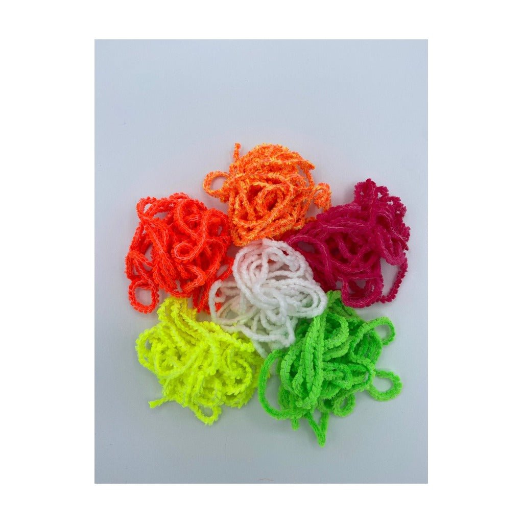 Glow in the Dark Chenille - Chenille - Fly Fish Food