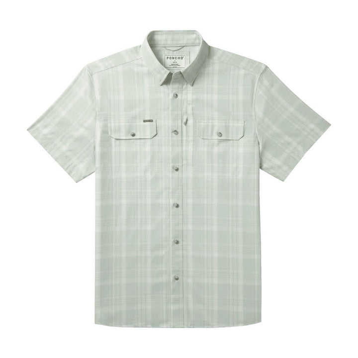 Poncho - The Cypress - Moss Green Plaid - Apparel - Fly Fish Food