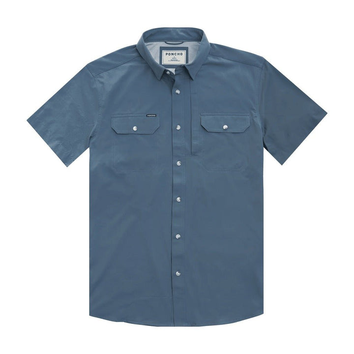 Poncho - The Ahi - Slate Blue - Apparel - Fly Fish Food