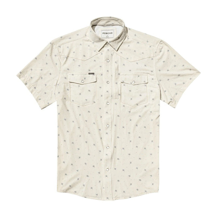 Poncho - The Llano - Floral Print Off - White - Apparel - Fly Fish Food