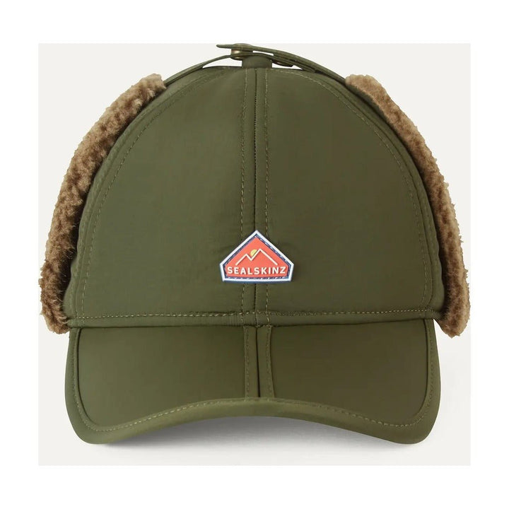 Sealskinz - Upton Waterproof Extreme Cold Weather Puffer Hat - Olive - Apparel - Fly Fish Food