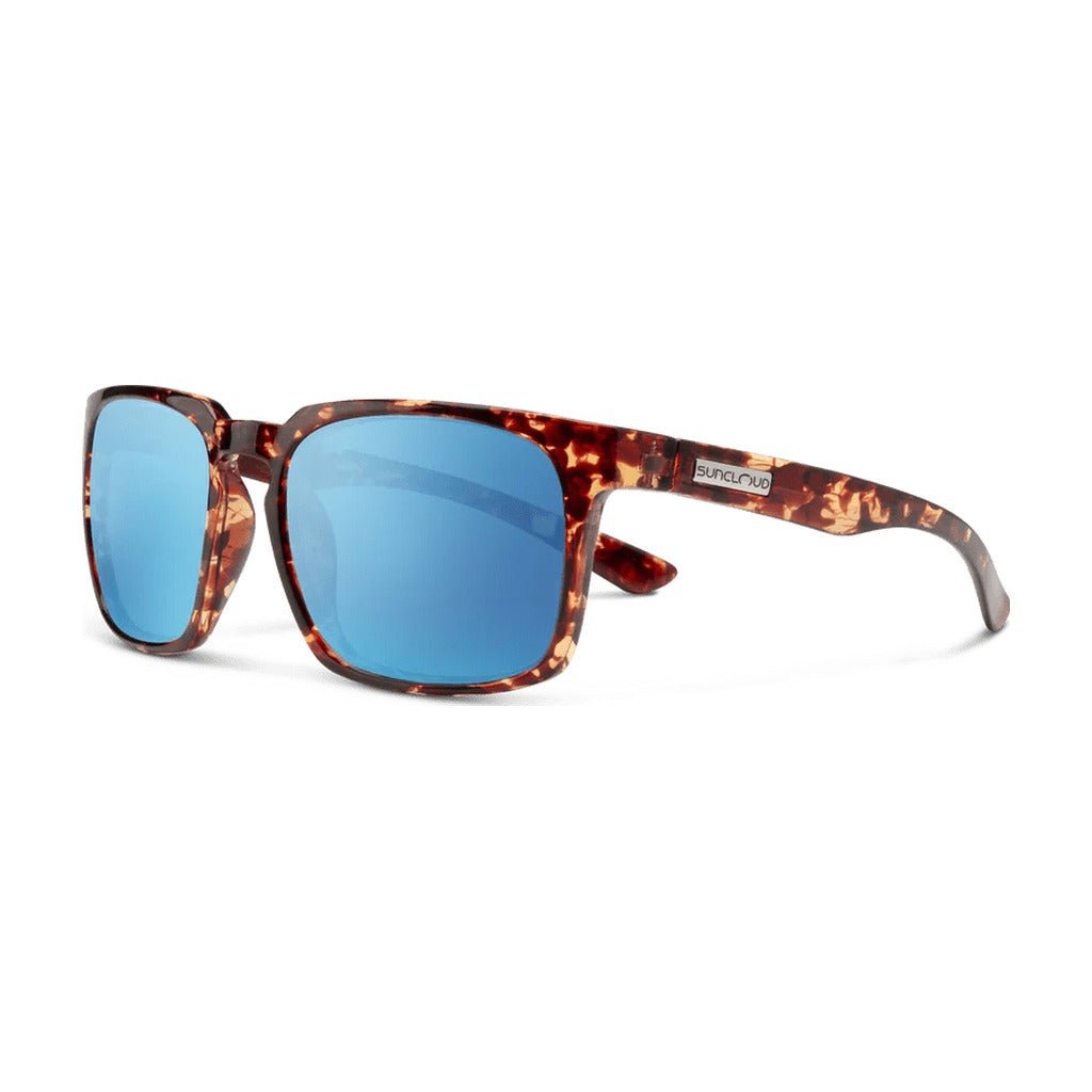 Suncloud Hundo - Tortoise - Polarized Aqua Mirror Lens - Sunglasses - Fly Fish Food