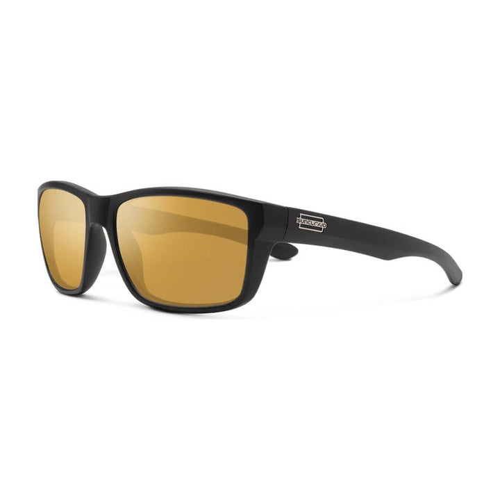 Suncloud Mayor - Matte Black - Polarized Sienna Mirror Lens - Sunglasses - Fly Fish Food