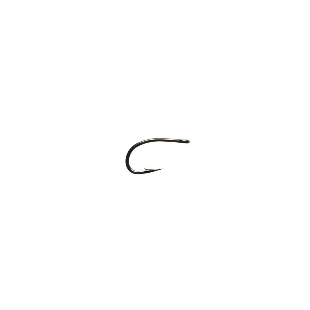 Fulling Mill 1190 All Purpose Grub Hook Black Nickel Barbed - Hooks &amp; Shanks - Fly Fish Food