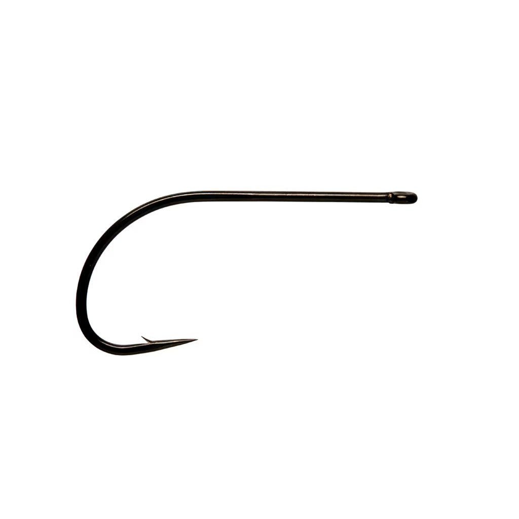 Fulling Mill 6045 Streamer Stripper V2 Hook Non Reflective Black Barbed - Hooks & Shanks - Fly Fish Food