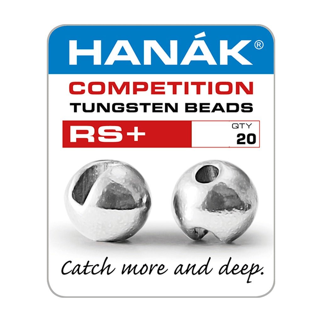 Hanak RS+ Slotted Tungsten Beads - Beads - Fly Fish Food