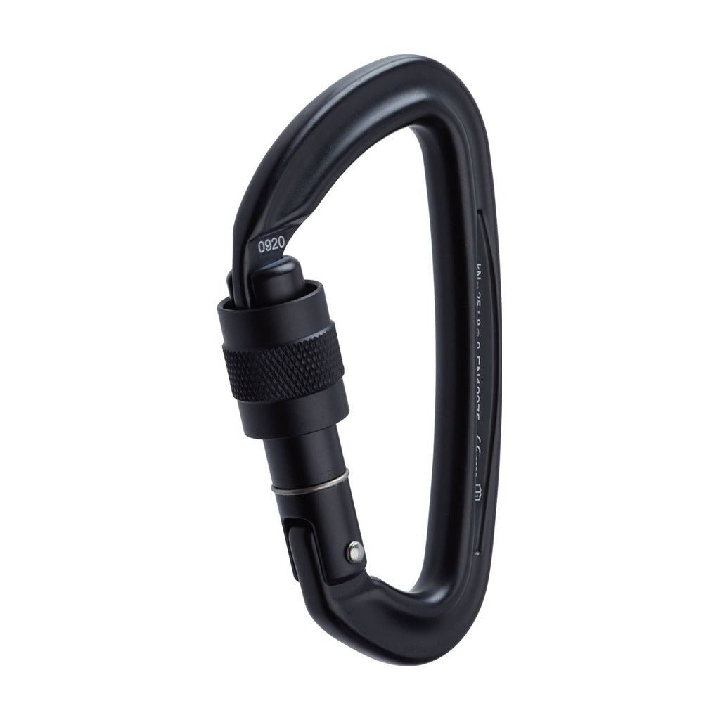 NRS Sliq Screw Lock Carabiner - Black - Float Tubes &amp; Accessories - Fly Fish Food