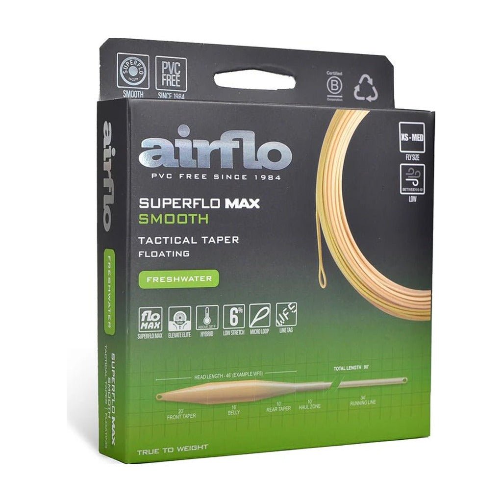 Airflo Superflo Max - Tactical Taper - Bamboo/Watery Olive - Fly Lines - Fly Fish Food