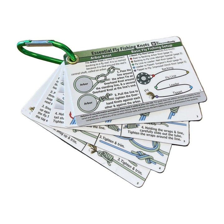 Fly Fishing Knot Cards - Books &amp; Videos Etc. - Fly Fish Food