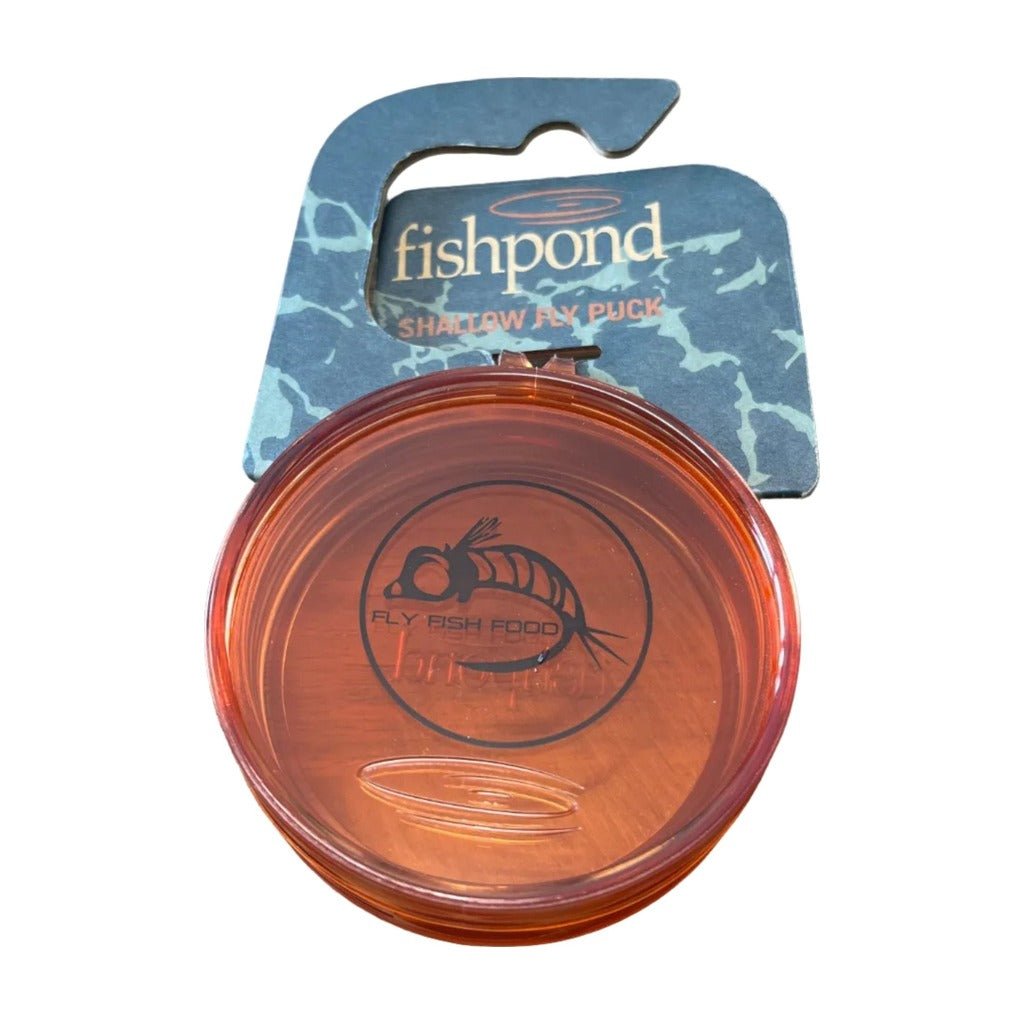 Fly Fish Food "FFF" Logo - Shallow Fly Puck - Ember - Fly Boxes - Fly Fish Food