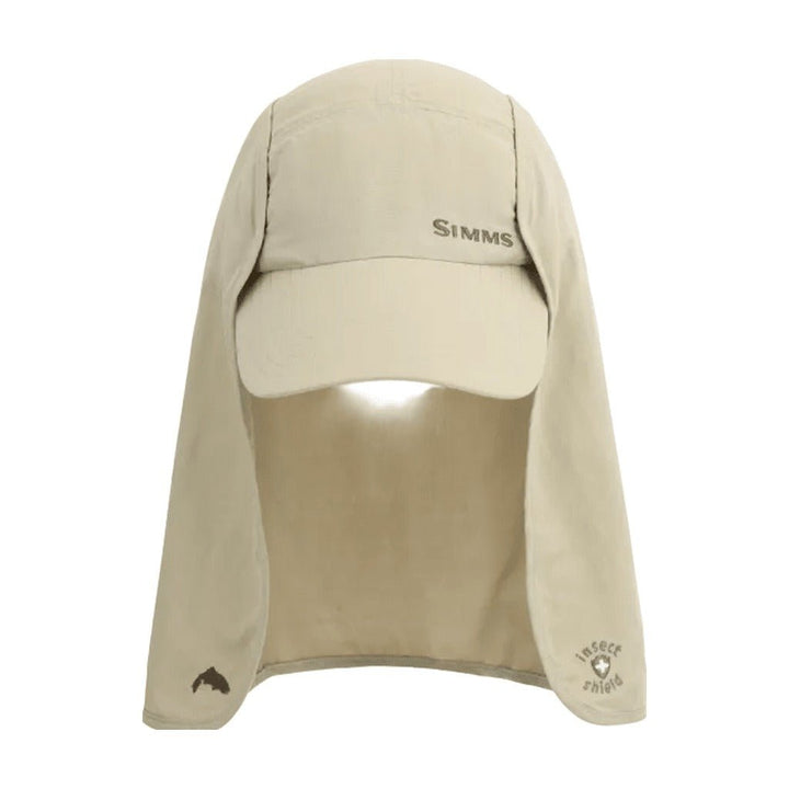 Simms - Bugstopper Sunshield Cap - Stone - Apparel - Fly Fish Food