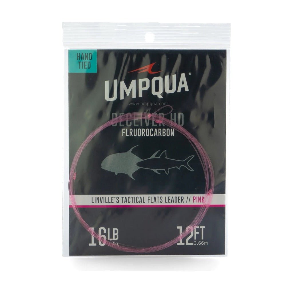 Umpqua Linville Tactical Flats Leader - Pink - Tippet, Leader &amp; Accessories - Fly Fish Food