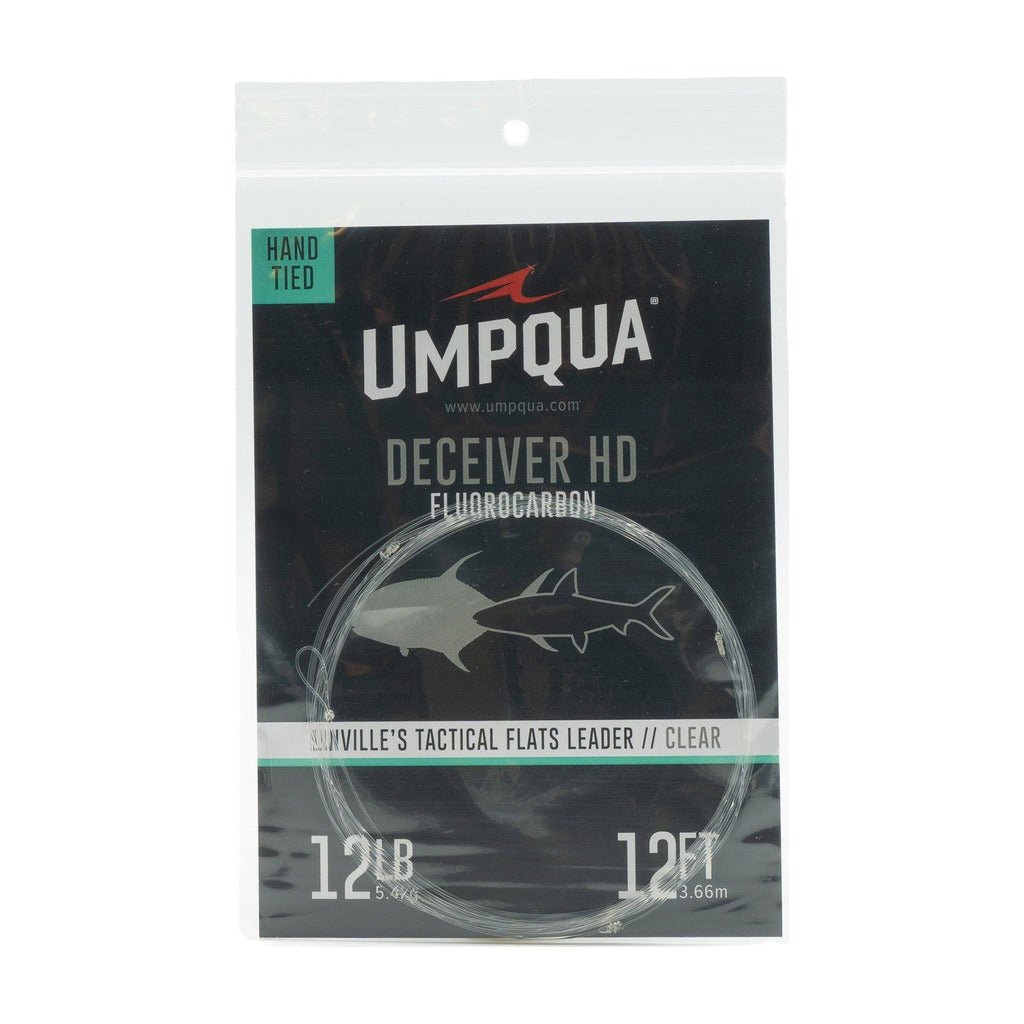 Umpqua Linville Tactical Flats Leader - Clear - Tippet, Leader &amp; Accessories - Fly Fish Food