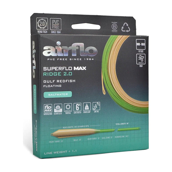 Airflo Superflo Max Ridge 2.0 - Gulf Redfish - Fly Lines - Fly Fish Food